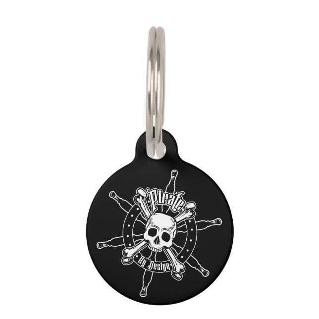 Piratentag Huisdier Huisdierpenning (Voorkant)
