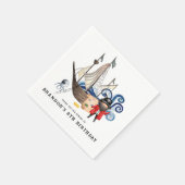 Piratenthema Verjaardagsfeest Servetten (Hoek)