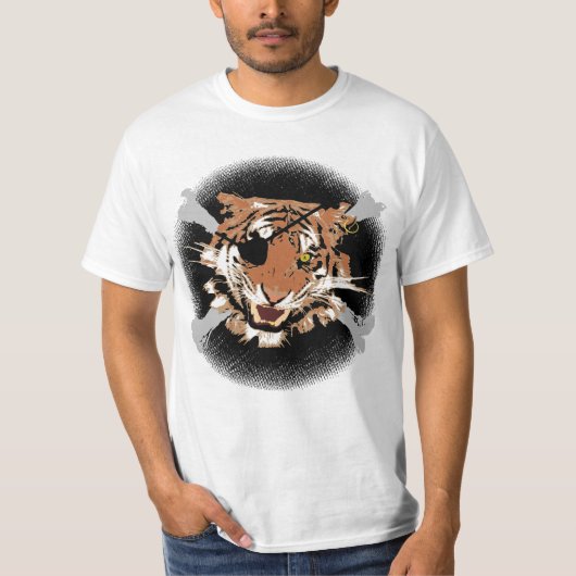 piratentijger t-shirt (Voorkant)