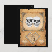 piratentrouwlijstnummers briefkaart (Voorkant / Achterkant)