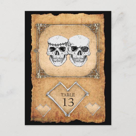 piratentrouwlijstnummers briefkaart (Voorkant)