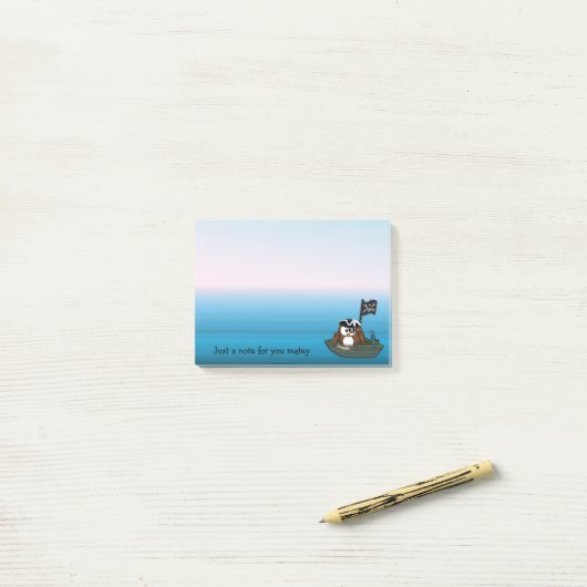 piratenuil Post-it-Notes-pad Post-it® Notes (Op bureau)