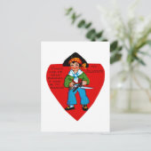  piratenValentijn Feestdagenkaart (Staand voorkant)