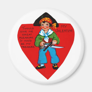  piratenValentijn Magneet
