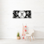 Piratenverjaardag onder het thema zee spandoek (Insitu)