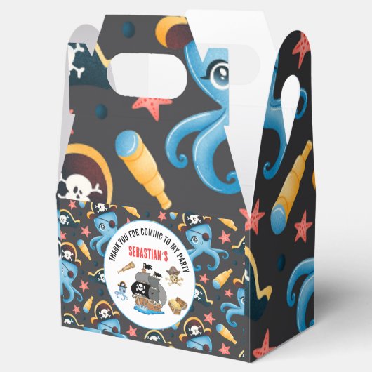 piratenverjaardagsfeestje bedankdoosjes (Geopend)