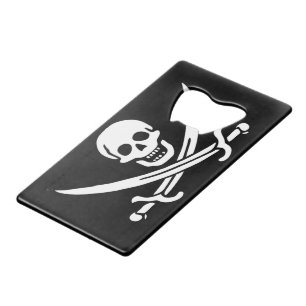 Piratenvlag Creditkaart Flessenopener