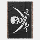 Piratenvlag Deken (Voorkant Verticaal)