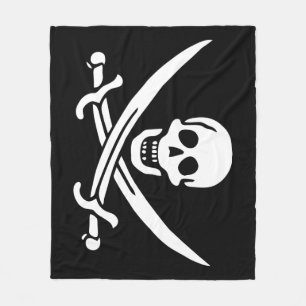 Piratenvlag Fleece Deken