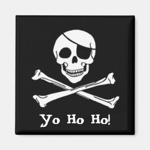 Piratenvlag Jolly Roger Magnet