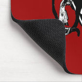  piratenvlag, Jolly Roger Skull Crossbones Muismat (Hoek)