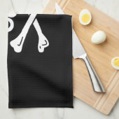 Piratenvlag - Jolly Roger Theedoek (Quarter Fold)