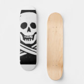 piratenvlag skateboard (Voorkant)