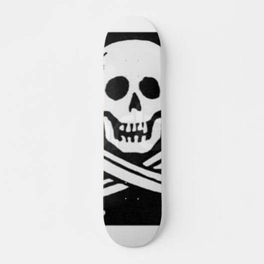 piratenvlag skateboard (Voorkant)