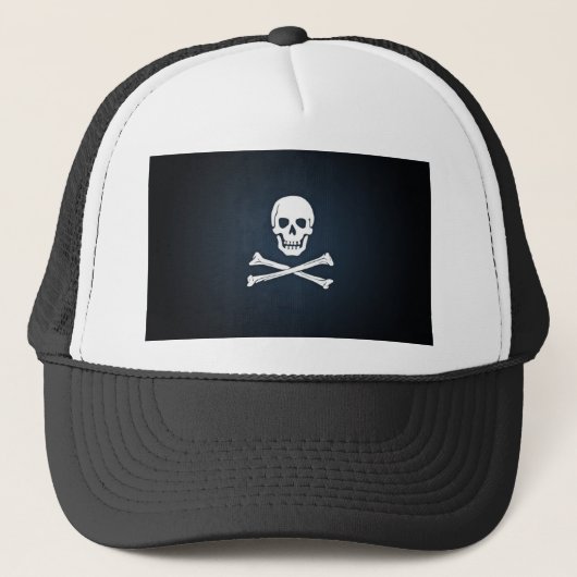 piratenvlag trucker pet (Voorkant)