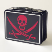 Piratenvlag van Calico Jack (Achterkant)
