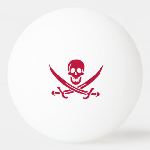 Piratenvlag van Calico Jack Pingpongbal