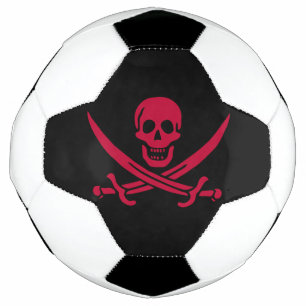 Piratenvlag van Calico Jack Voetbal