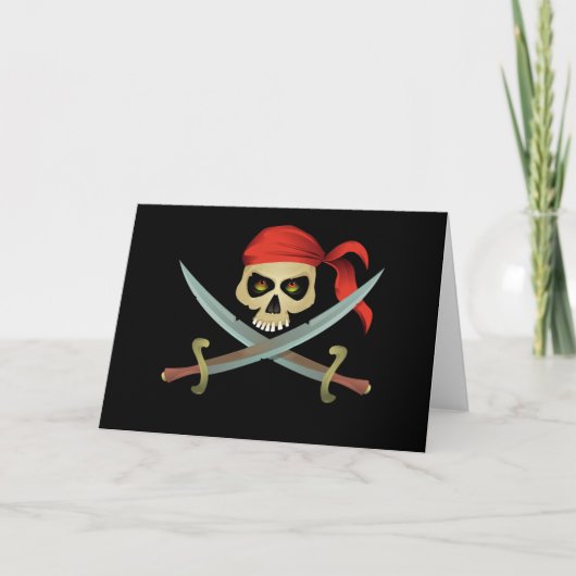 PiratenWenskaarten Kaart (Voorkant)