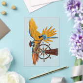 Piratepapegaai Acryl Uitnodigingen (Insitu (Huwelijk))