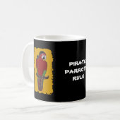 Piratepapegaai Koffiemok (Voorkant links)