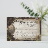 piratersvp RSVP kaartje (Staand voorkant)