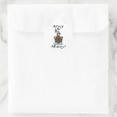 Pirates Ahoy Matey Ronde Sticker (Tas)