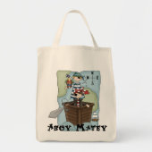 Pirates Ahoy Tshirs en Gifts Tote Bag (Voorkant)
