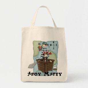 Pirates Ahoy Tshirs en Gifts Tote Bag