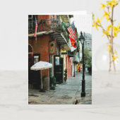 Pirates Alley, Franse wijk, New Orleans Kaart (Gele Bloem)