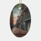 Pirates Alley French Quarter Keramisch Ornament (Links)