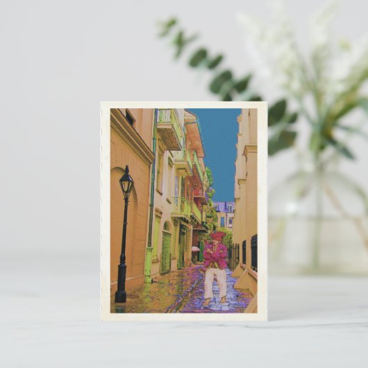 Pirates Alley Ghost Briefkaart (Staand voorkant)