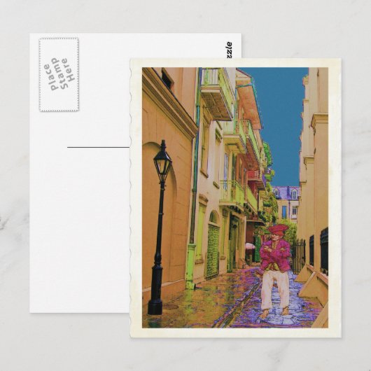 Pirates Alley Ghost Briefkaart (Voorkant / Achterkant)