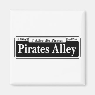 Pirates Alley, New Orleans Street Sign Magneet