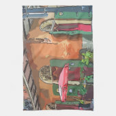 Pirates Alley New Orleans Theedoek (Verticaal)