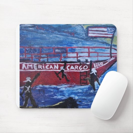 PIRATES AMERICAN CARGO MUISMAT (Met muis)