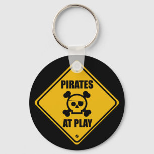 Pirates at Play Sign - Sleutelhanger