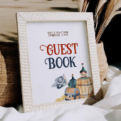 Pirates Baby shower Guest Book Sign Poster