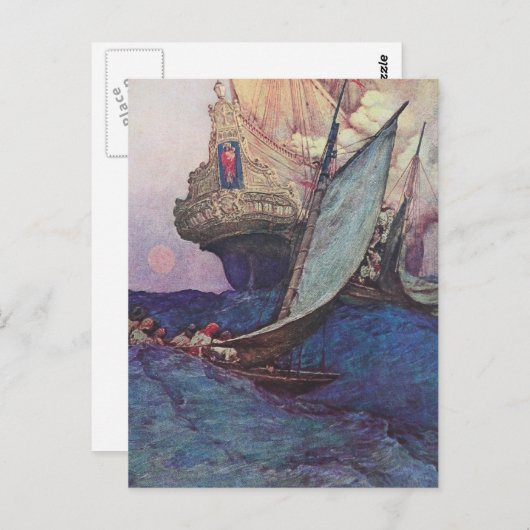 Pirates Briefkaart (Voorkant / Achterkant)