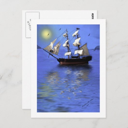 Pirates Briefkaart (Voorkant / Achterkant)