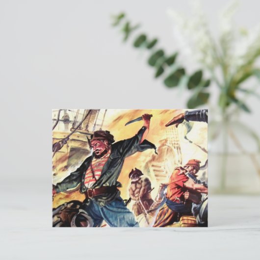 Pirates Briefkaart (Staand voorkant)