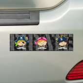 Pirates Bumpersticker (Op auto)