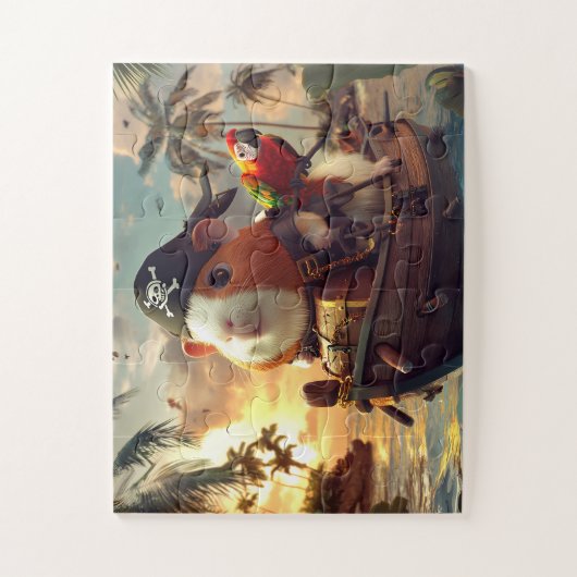 Pirate's cochon - Puzzle Legpuzzel (Verticaal)