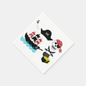 Pirates Cocktail Napkin Servet (Hoek)