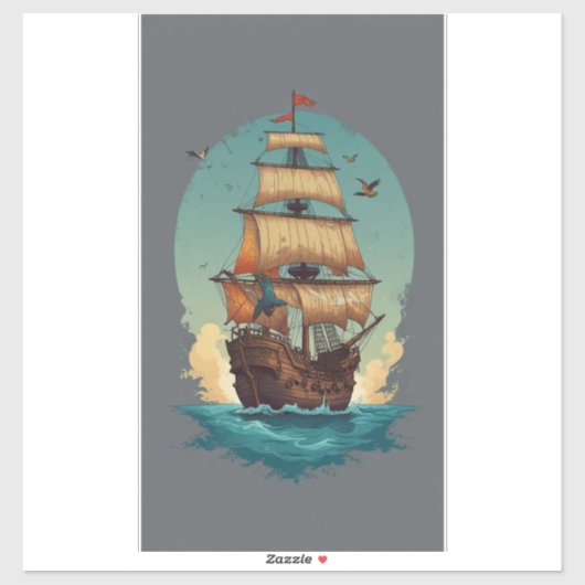 Pirate's Cove Creations Sticker (Vel)