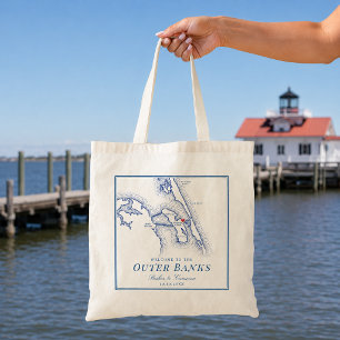 Pirate's Cove Huwelijksgunst Manteo Outer Banks Ka Tote Bag