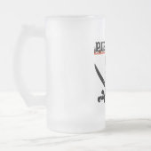 Pirates Frosted Glass Beer Mok (Links)