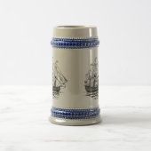  Pirates Galleon, Schets van een schip van 74 Pist Bierpul (Center)