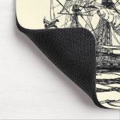 Pirates Galleon, Schets van een schip van 74 Pist Muismat (Hoek)