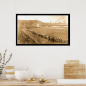 Pirates Giants Baseball Foto 1904 Poster (Keuken)